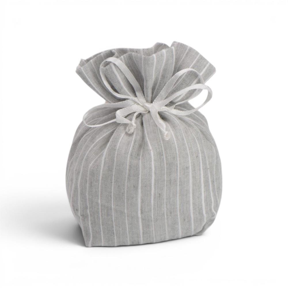SACCH TONDO GR GRIGIO RIGATO